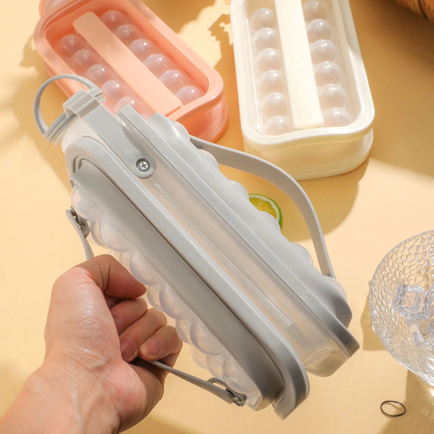 Portable Ice Maker Drink Bottle
