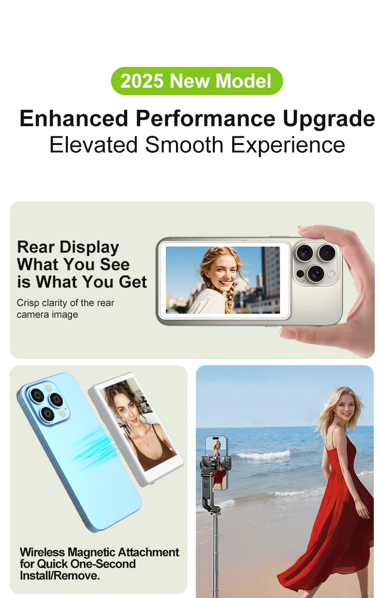 hushr™ Magnetic Selfie Monitor