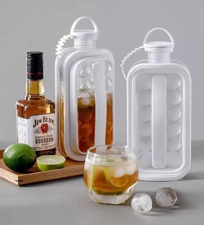 Portable Ice Maker Drink Bottle