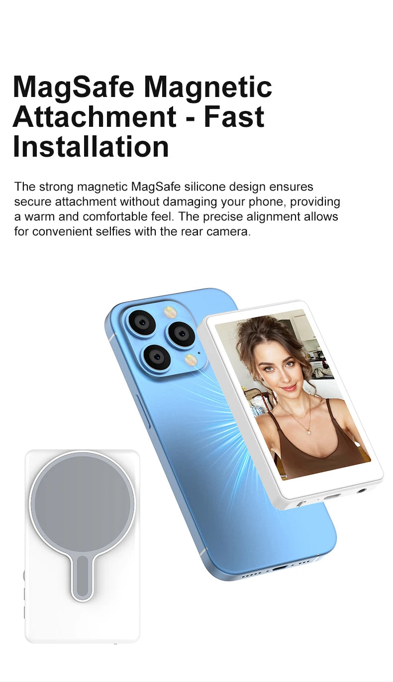 hushr™ Magnetic Selfie Monitor