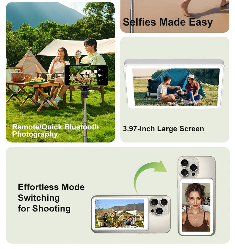 hushr™ Magnetic Selfie Monitor